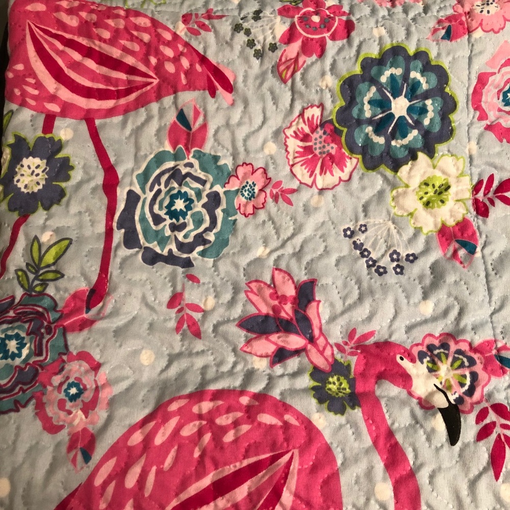 Full size quilt/bedspread and two shams